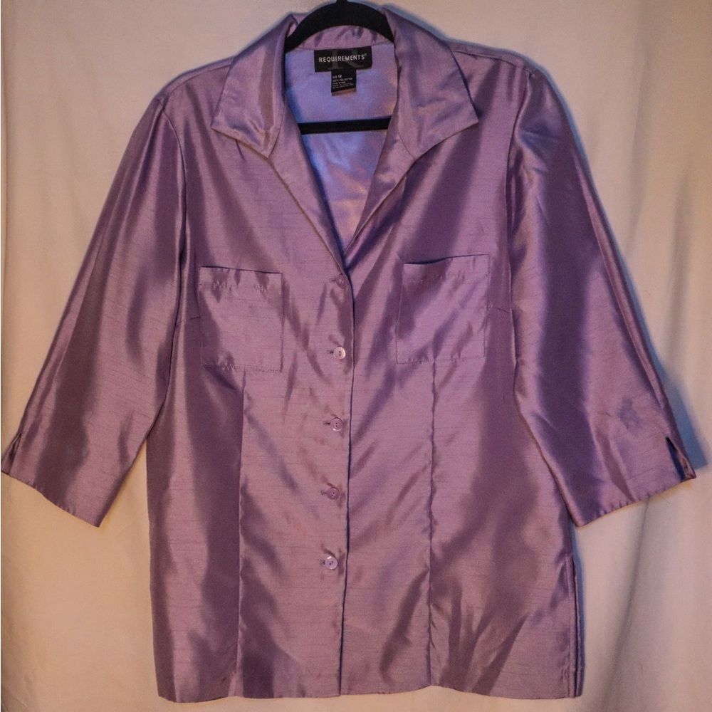 Beautiful purple blazer